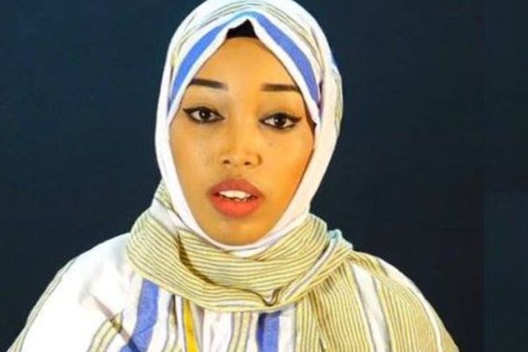 Nacima Qorane, pujangga yang ditangkap Pemerintah Somaliland setelah puisinya dianggap menyinggung dan mengandung unsur fitnah