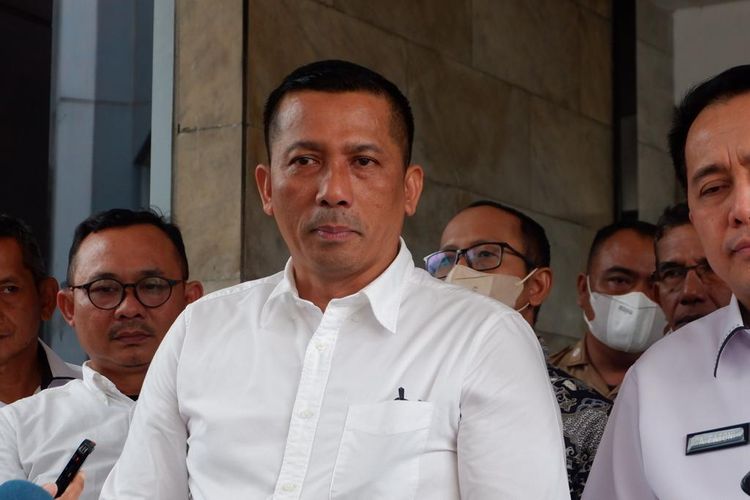 Bupati Kepulauan Meranti Muhammad Adil ditemui di Kantor Kementerian Dalam Negeri, Jakarta, Rabu (21/12/2022).