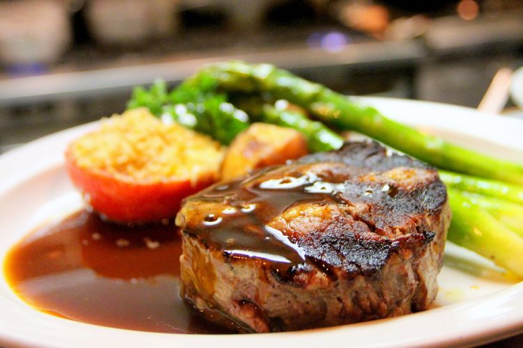 Ilustrasi steak premium.