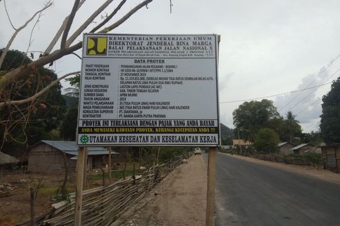 Dukung Percepatan Ekonomi, BPJN X Kupang Genjot Proyek Jalan Kolbano-Boking