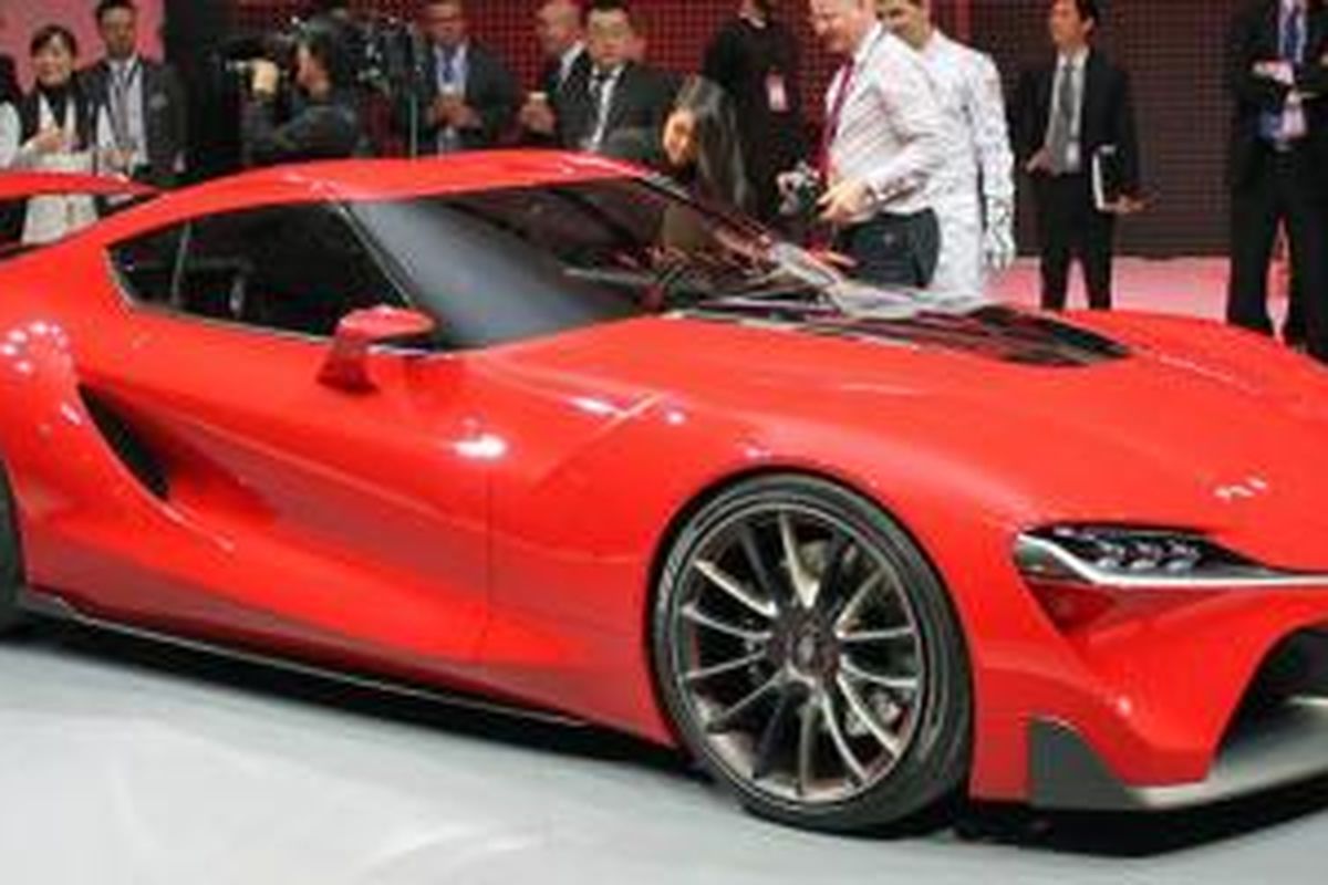 Toyota FT-1 Concept Saat diperkenalkan di Detroit Auto Show 2014