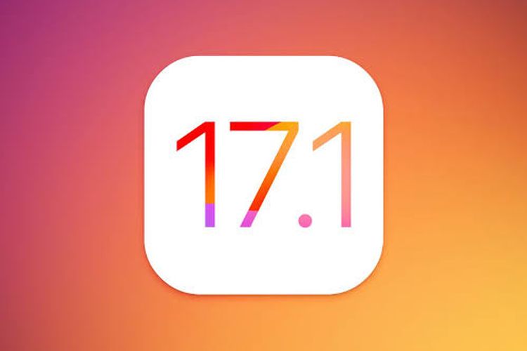 Ilustrasi iOS 17.1.