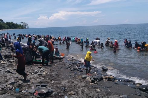 Emas Muncul di Pantai Maluku Tengah, Warga: Ini Berkah dari Tuhan yang Harus Disyukuri