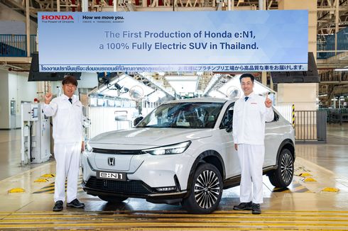 Honda HR-V Listrik Diproduksi di Thailand, Meluncur 2024