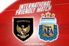Link Live Streaming Indonesia Vs Argentina, Kickoff 19.30 WIB