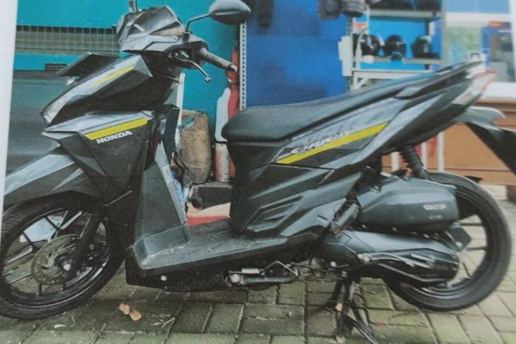 Honda Vario yang akan dilelang di situs lelang.go.id