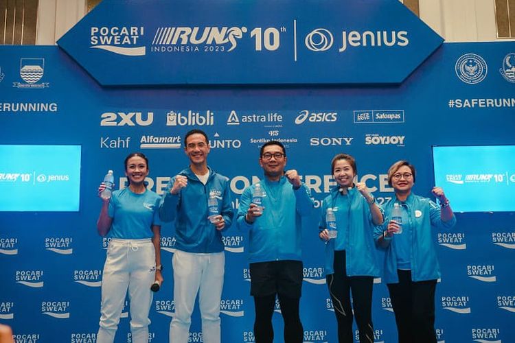 Pocari Sweat Run Indonesia 2023 menargetkan 30.000 pelari bergabung dalam ajang lari hybrid yang dilakukan secara virtual maupun offline pada 30 Juli 2023.