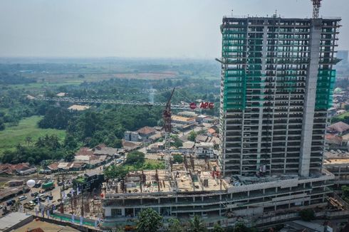 Tower Sapphire Cisauk Point Capai Tutup Atap, Terjual 90 Persen