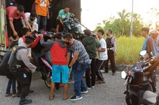 32 Motor Balap Liar di Riau Diangkut Polisi Menggunakan Truk