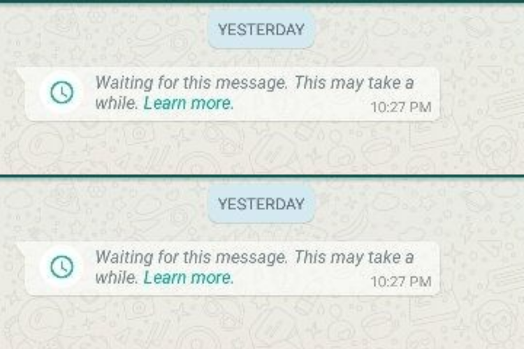 Cara mengatasi Waiting for this message.This may take a while?