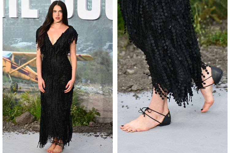 Tak Cuma Margaret Qualley, Ini Momen Sepatu Unik Selebriti di Red Carpet