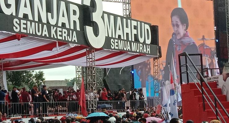 Minta Pendukung Jaga TPS demi Ganjar-Mahfud Menang 1 Putaran, Megawati: Jangan "Nyoblos", lalu Pulang