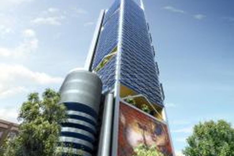 Menara berlantai 50 akan itu akan menyediakan sekitar 78.600 meter persegi ruang kantor utama untuk BBVA Bancomer dan bersiap menampung sekitar 4.500 karyawan.