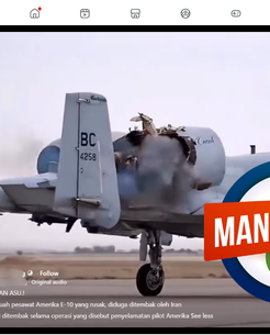 INFOGRAFIK: Video Jet Tempur AS yang Rusak Ini adalah Konten AI