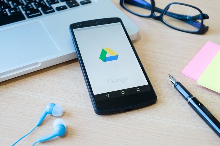 Ilutrasi Google Drive