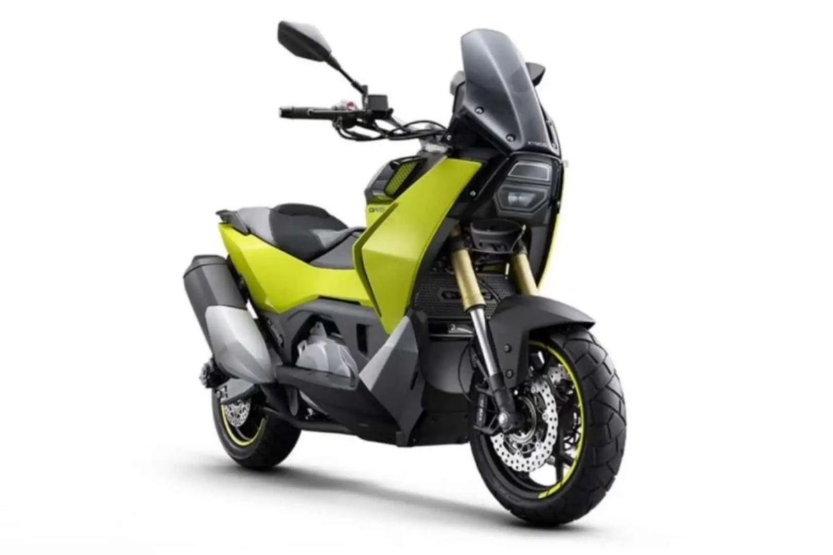 Kymco CV-R5, skutik petualang dengan tampilan yang unik