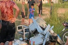 Tukang Bakso Diduga Jadi Korban Tabrak Lari, Tubuh Korban Tersiram Kuah Panas