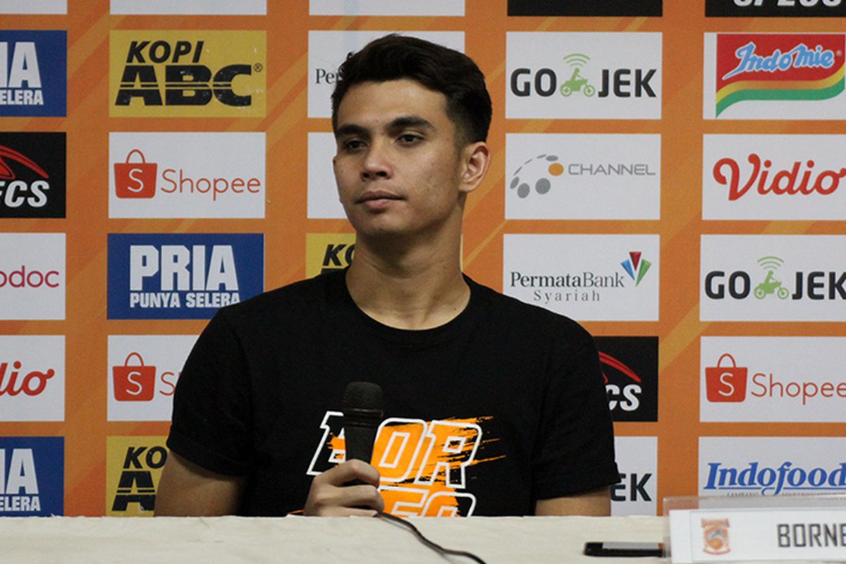 Pemain Borneo FC, Nadeo Arga Winata.