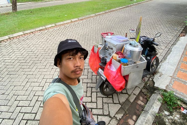 Bukan di Bekasi, Pedagang Bubur Tambun Ini Justru Cari Rezeki ke Bogor