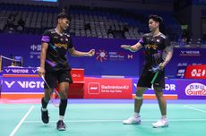 Hasil China Open 2024: Fikri/Daniel ke 16 Besar, Menang dengan Skor Kembar