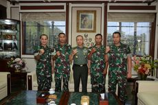 Personel TNI Penyeberang Sungai dan Pemanjat Tiang Bendera Dapat Penghargaan 