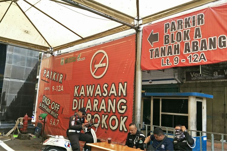 Pasar Tanah Abang, Jakarta Pusat, Kamis (23/5/2019).