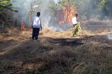 Kebakaran Lahan Nyaris Hanguskan Gereja di Sikka