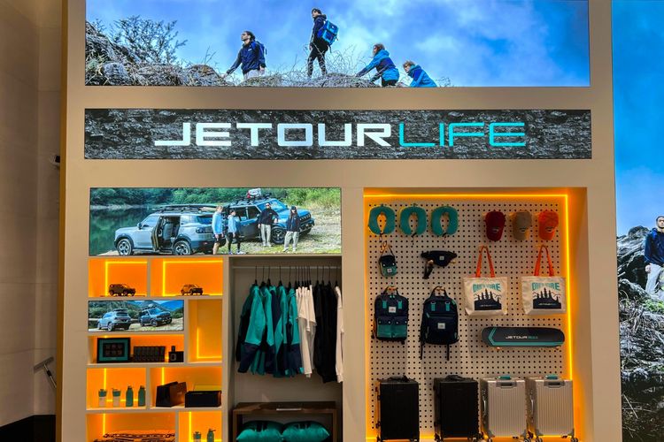 Rangkaian produk ekosistem gaya hidup Jetour Life.