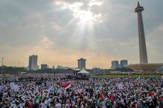 Aksi Bela Palestina di Monas Disorot Media Asing, Apa Kata Mereka?