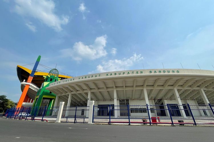 Stadion Si Jalak Harupat, Kabupaten Bandung, Jawa Barat yang menjadi salah satu venue Piala Dunia U-17 yang akan digelar pada 10 November mendatang