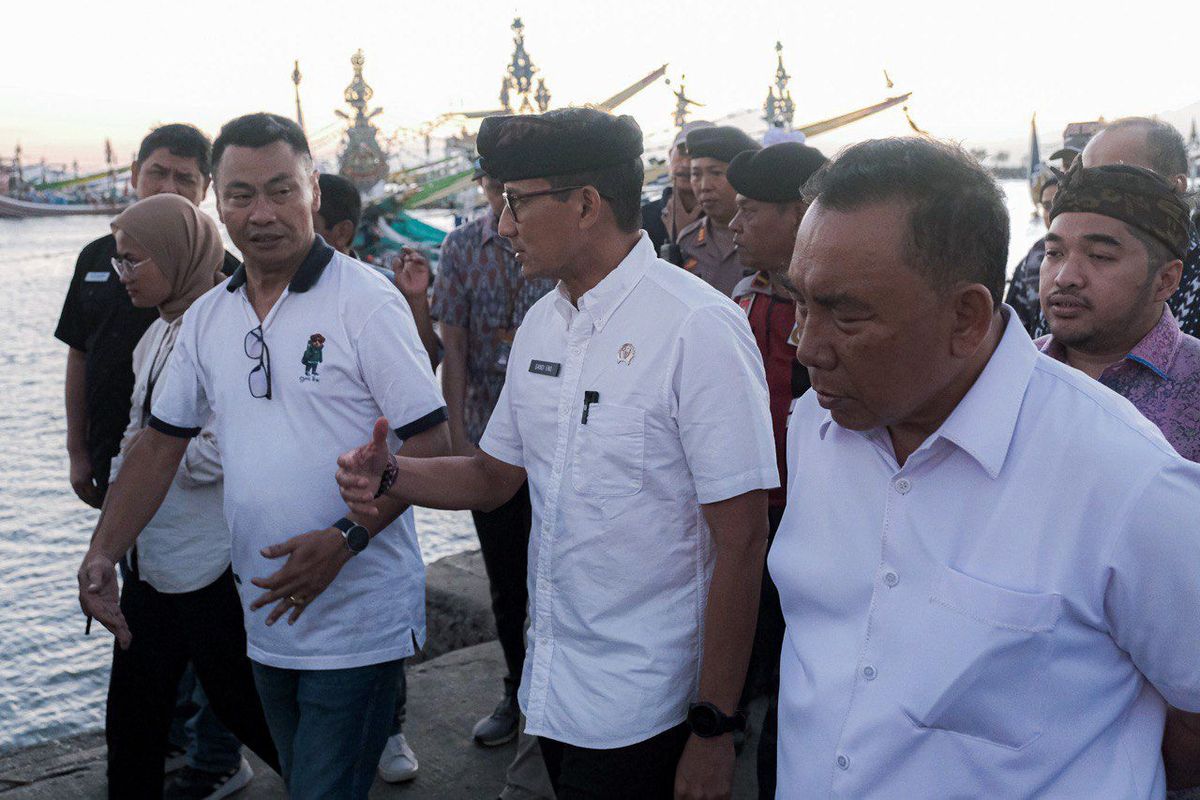 Kunjungi Jembrana, Sandiaga Bakal Kembangkan Wisata Bahari Bali Barat