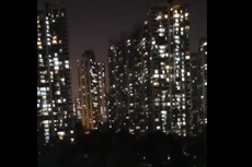 Frustasi atas Lockdown Shanghai, Warga Protes Ramai-ramai Berdiri di Balkon Berteriak-teriak