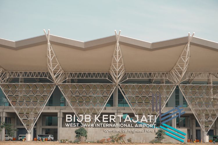 Bandara Internasional Jawa Barat Kertajati di Kabupaten Majalengka, Jawa Barat.