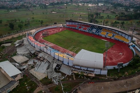 Diterjang Puting Beliung, Stadion Arcamanik Masih Bisa Diakses Warga