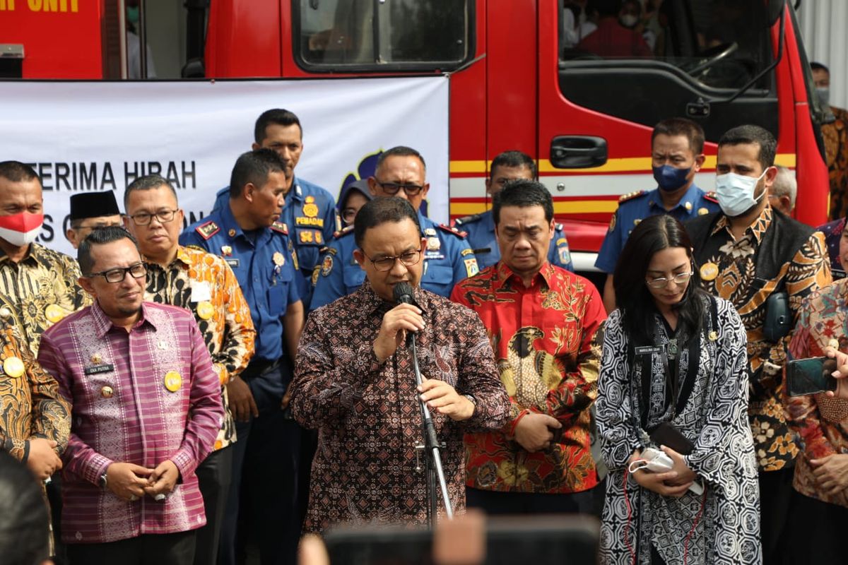 Pemerintah Provinsi DKI Jakarta meneken kerja sama dengan 11 daerah di sektor pelayanan publik. Gubernur DKI Jakarta Anies Baswedan mengatakan, kerja ini dilakukan untuk menghadapi potensi resesi, Rabu (5/10/2022).