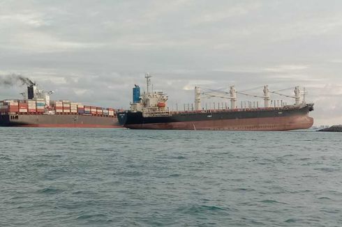 Kapal Kargo Berbendera Iran Kandas di Perairan Pulau Sambu Batam