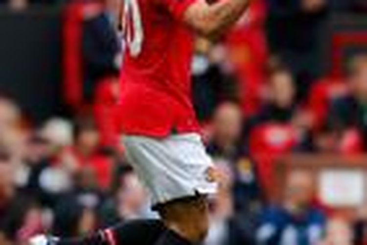Penyerang Manchester United, Robin van Persie.