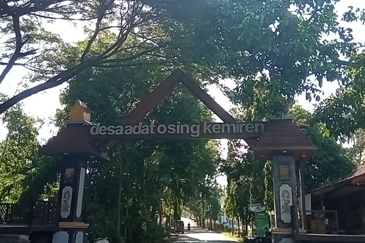Salah satu obyek wisata di Banyuwangi, Desa Wisata Osing, Kemiren, tetap buka saat larangan Mudik 2021..