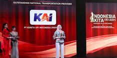 Berkat Transformasi Digital, KAI Raih Penghargaan Penyedia Transportasi Nasional Luar Biasa 
