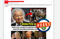 [VIDEO] Hoaks Eks PM Malaysia Mahathir Mohamad Meninggal Dunia, Cek Faktanya