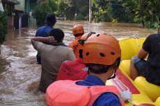 Perumahan Bukit Sawangan Indah Depok Dilanda Banjir