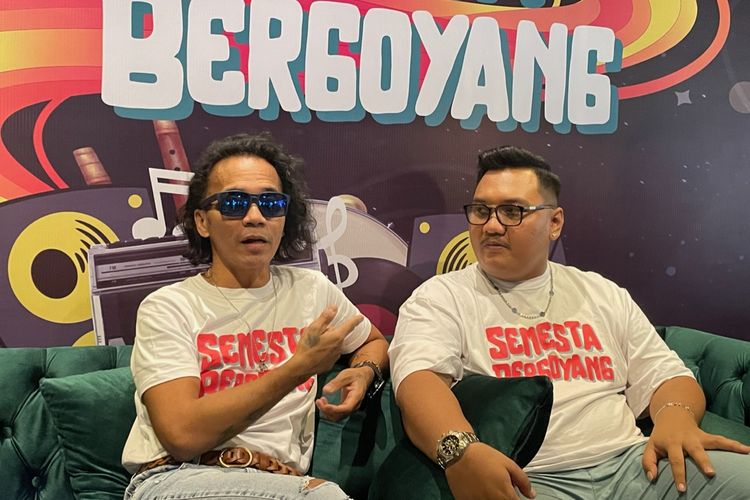 Kaka Slank dan Ndarboy Genk ditemui di kawasan Jakarta Selatan, Senin (31/10/2022). 