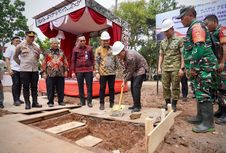 Menkop Resmikan Pembangunan Koperasi Kelurahan Merah Putih Sokoduwet di Kota Pekalongan