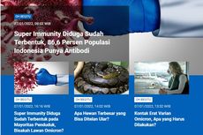 [POPULER SAINS] Super Immunity Diduga Sudah Terbentuk | Apa Hewan Terbesar yang Bisa Ditelan Ular | Kontak Erat Varian Omicron