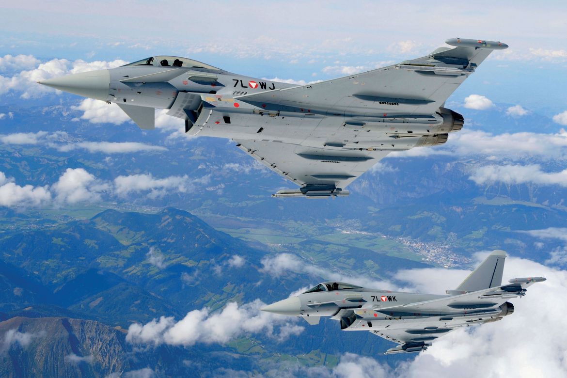 Austria Siap Lepas 15 Pesawat Tempur Eurofighter Typhoon Bekas ke Indonesia
