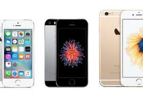 Perbandingan Spesifikasi iPhone SE, iPhone 5S dan iPhone 6S