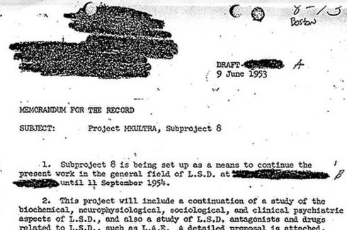 MK-Ultra: Proyek Rahasia CIA dalam Pengendali Pikiran Selama Perang Dingin