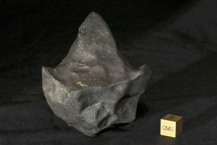 Fragmen seberat 146 gram dari jatuhnya meteorit Aguas Zarcas.