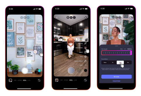 Instagram Reels 20 Menit Sudah Bisa Dicoba di Indonesia, Begini Caranya