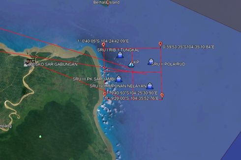 KM Wicly Jaya Sakti Tenggelam Diterjang Ombak di Jambi, 8 Penumpang Hilang